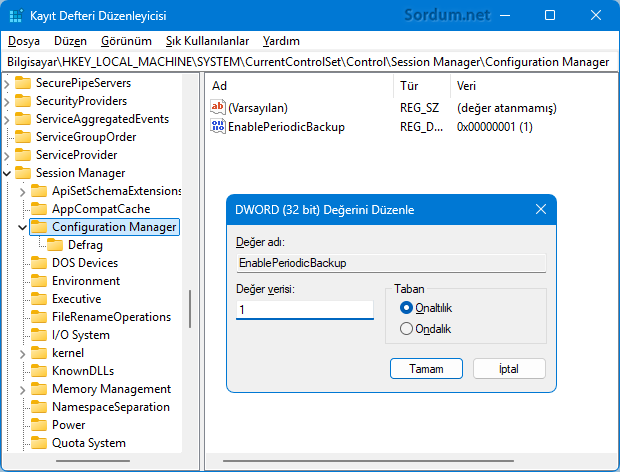 EnablePeriodicBackup