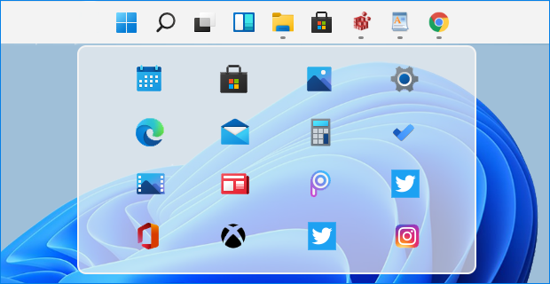 Windows 11 de Görev Çubuğunu En Üste Taşıyın