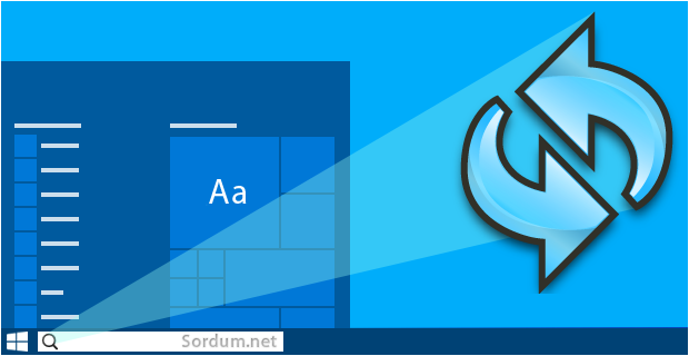 Windows 10'da Arama Kutusu Metnini değiştirin