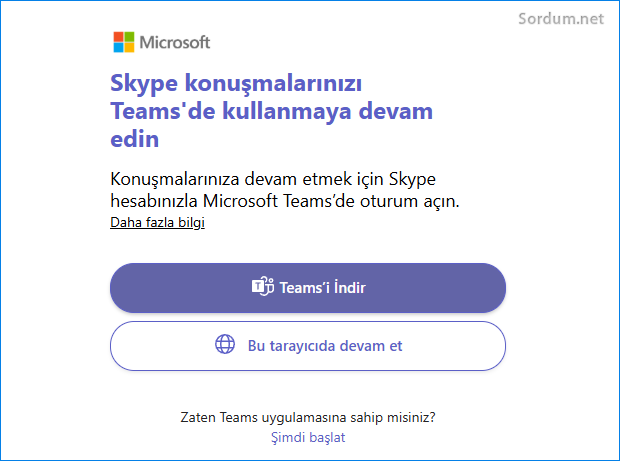 Micrsoft teams Online