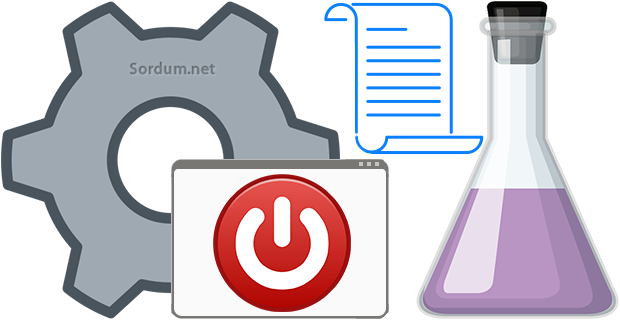 Windowsu script yardımı ile kapatın veya yeniden başlatın