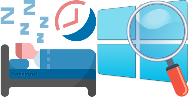 Windowsta Uyku modu seçeneği yok