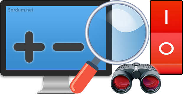 Açılışta büyüteç otomatik olarak devreye giriyor Açılışta büyüteç otomatik olarak devreye giriyor