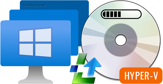 Hyper-v ile ISO bootlumu değilmi öğren Hyper-v ile ISO bootlumu değilmi öğren