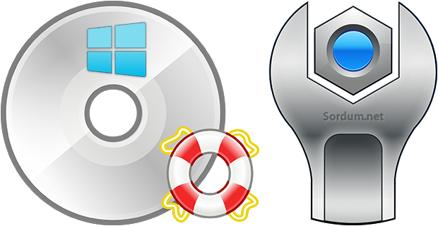 ISO dosyası ile formatsız Windows tamiri