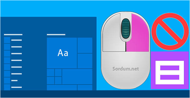 Başlat menüsüne sağ tıklamayı yasaklayın