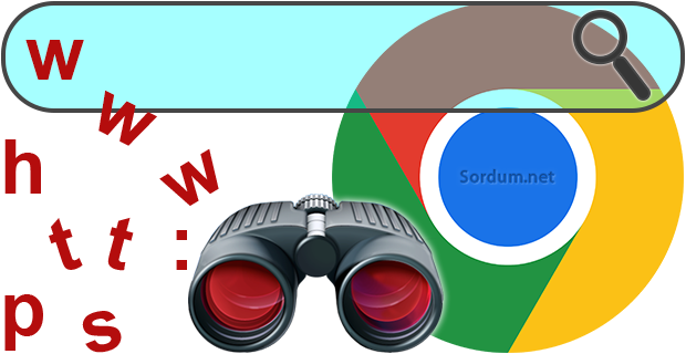 Chrome tarayıcı satırında www ve https yok Chrome tarayıcı satırında www ve https yok