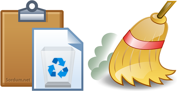 Sağ tuş pano hafızası nasıl temizlenir