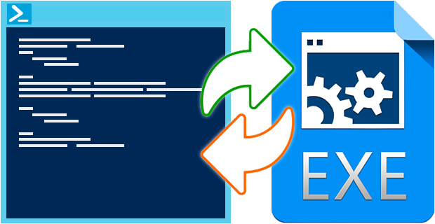 Ps2exe Gui ile powershell scriptlerini exe yap
